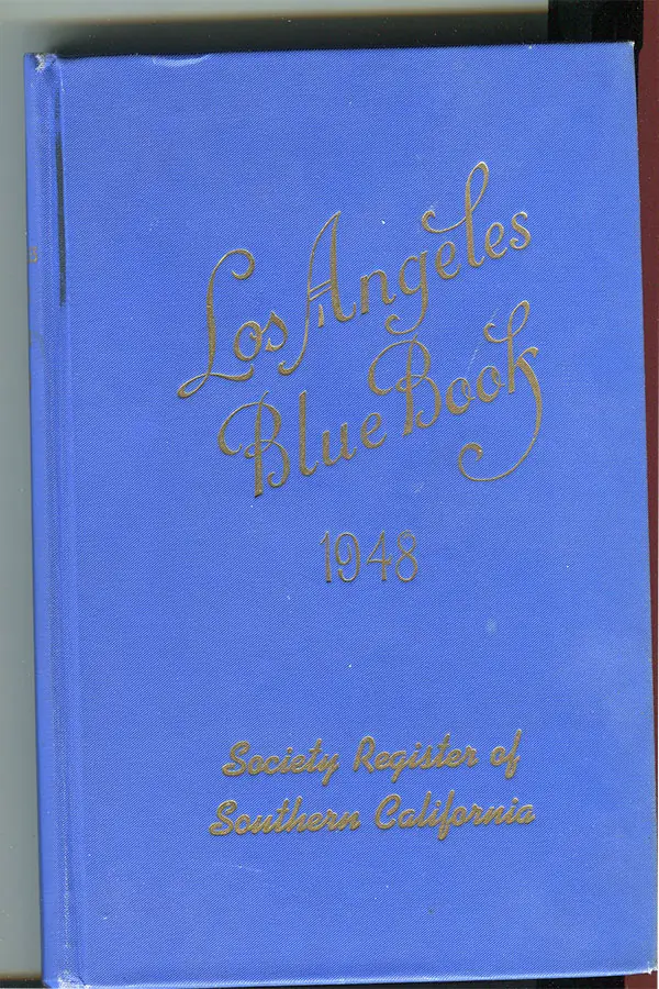 Los Angeles Blue Book